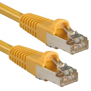 Câble Patch Cat 6 FTP 3m Jaune Wifi France