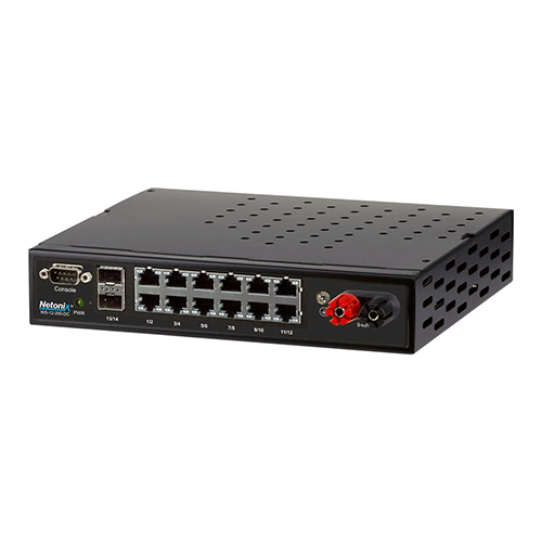 Switch PoE administrable 12 ports + 2 SFP Netonix WS-12-250-DC