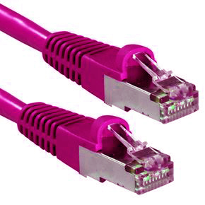 Câble Patch Cat 6 FTP 0.5m Magenta Wifi France