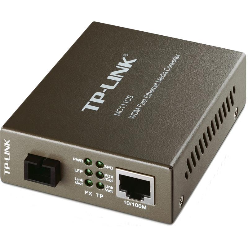 Convertisseur de média Fast Ethernet MC111CS TP-LINK