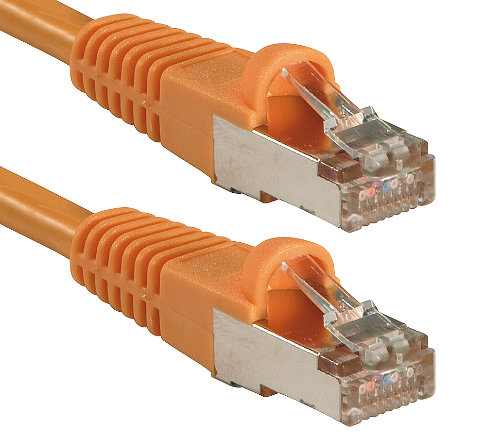 Câble Patch Cat 6 FTP 3m Orange Wifi France