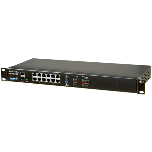 Switch PoE administrable 12 ports + 2 SFP Netonix WS-12-250A