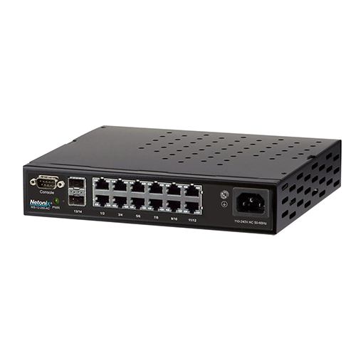 Switch PoE administrable 12 ports + 2 SFP Netonix WS-12-250-AC