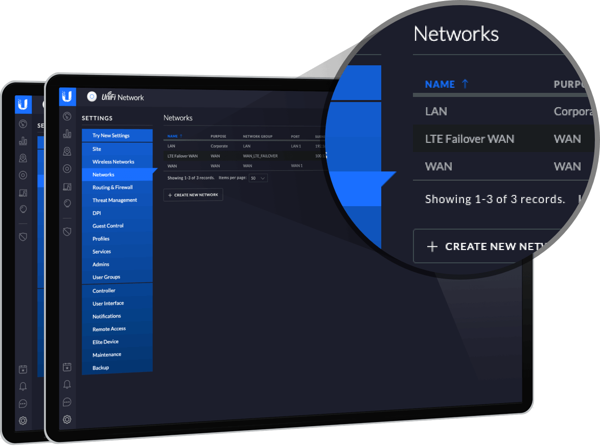 U LTE Interface