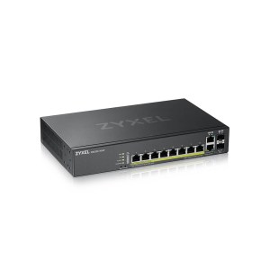 GS2220-10HP Switch Géré Gigabit L2+ Avec 8 Ports Poe Et 180w De Puissance
