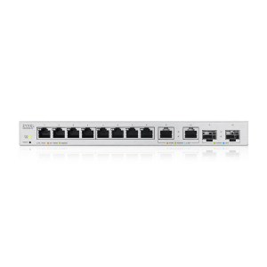 XGS1210-12 Switch Ethernet Géré 8 Ports Gbe Et 2 Ports 2.5g Avec 2 Uplinks 10g