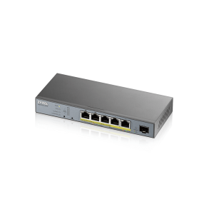 GS1350-6HP Smart Managed Switch Pour Surveillance Et Point Accès