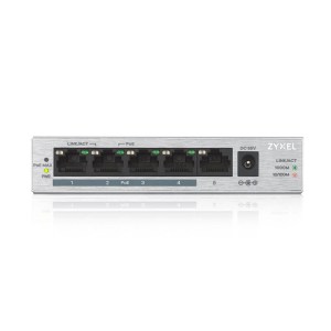 GS1005HP Switch Gigabit Ethernet Poe+ Non Managé 5 Ports