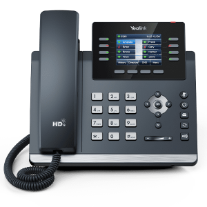 SIP-T44W Téléphone Ip Professionnel Avec Bluetooth Et Wifi Intégrés