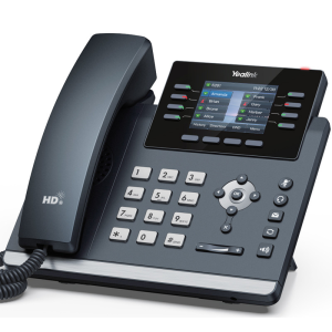 SIP-T44W Téléphone Ip Professionnel Avec Bluetooth Et Wifi Intégrés