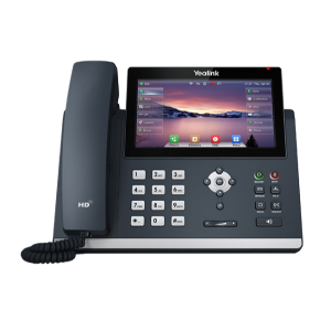 SIP-T48U Téléphone Ip Professionnel Avec Écran Tactile De 7 Pouces