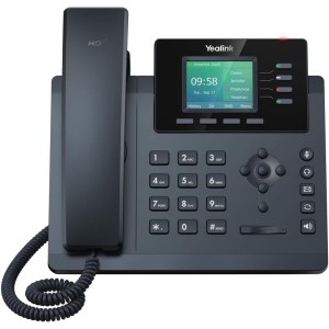 SIP-T34W Téléphone Ip Couleur Entrée De Gamme Avec 4 Lignes Et Point Accès Wi-fi