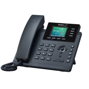 SIP-T34W Téléphone Ip Couleur Entrée De Gamme Avec 4 Lignes Et Point Accès Wi-fi