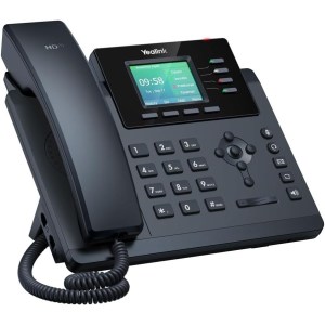 SIP-T34W Téléphone Ip Couleur Entrée De Gamme Avec 4 Lignes Et Point Accès Wi-fi