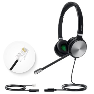 YHS36 Micro-casque Professionnel Large Bande Pour Téléphones Ip Yealink