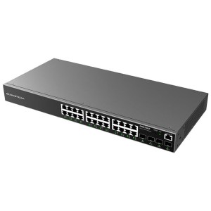 GWN7803P Commutateur Administré Niveau 2+ Avec 24 Ports Poe Pour Entreprises