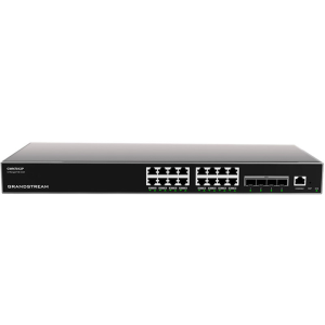 GWN7812P Commutateur De Réseau Administré Niveau 3 Avec 16 Ports Poe Gigabit
