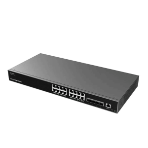 GWN7812P Commutateur De Réseau Administré Niveau 3 Avec 16 Ports Poe Gigabit