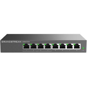 GWN7701P Commutateur Réseau Non Géré 8 Ports Gigabit Avec 4 Ports Poe+