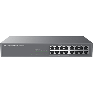GWN7702P Point Accès Gigabit Poe+ 16 Ports Non Géré Pour Pme