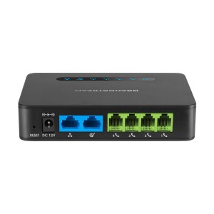 HT814 Passerelle Voip 4 Ports Fxs Avec Routeur Nat Gigabit