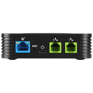 HT802 V2 Adaptateur Téléphonique Analogique À Deux Ports Facile Utilisation