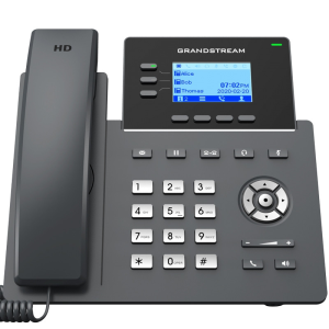 GRP2603P Téléphone Ip Professionnel 3 Lignes Avec Point Accès Intégré