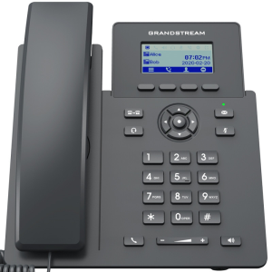 GRP2601P Téléphone Ip À Deux Lignes Avec Point Accès Poe