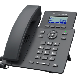 GRP2601P Téléphone Ip À Deux Lignes Avec Point Accès Poe