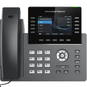 GRP2615 Téléphone Ip Pro 10 Lignes Avec Écran Lcd Couleur 4,3 Pouces