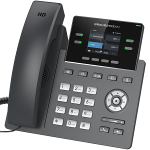 GRP2612G Téléphone Ip 4 Lignes De Qualité Opérateur Avec Port Ethernet Gigabit