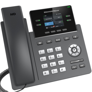 GRP2612G Téléphone Ip 4 Lignes De Qualité Opérateur Avec Port Ethernet Gigabit