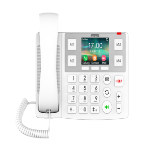 X305 Téléphone Ip À Grands Boutons Avec Écran Couleur Et Connectivité Wi-fi
