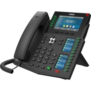 X6U Téléphone Ip Professionnel Avec Écran Couleur Et Bluetooth Intégré