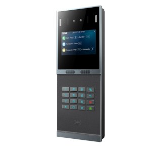 I66 Point Accès Interphone Avec Reconnaissance Faciale Et Écran 4 Pouces