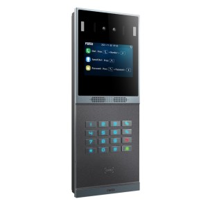 I66 Point Accès Interphone Avec Reconnaissance Faciale Et Écran 4 Pouces