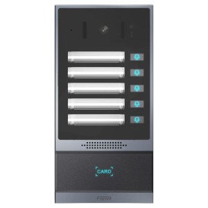 I63 Point Accès Ip Sip Vidéo 5 Boutons Appel Rapide Avec Caméra 2mpx