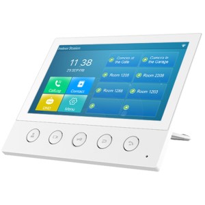 I53W Station Intérieure Sip Avec Écran Tactile 7 Pouces Et Point Accès Wifi