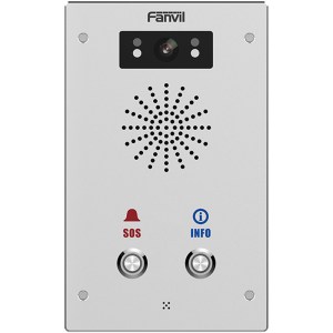 I16SV-02P Interphone Sip Vidéo Extérieur Avec Caméra Hd Et Protection Ip65