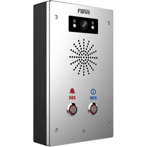 I16SV-02P Interphone Sip Vidéo Extérieur Avec Caméra Hd Et Protection Ip65