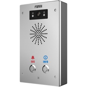 I16SV-02P Interphone Sip Vidéo Extérieur Avec Caméra Hd Et Protection Ip65
