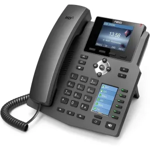 X4G Téléphone Ip Professionnel Avec 2 Écrans Lcd Et Ethernet Gigabit