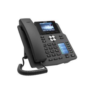 X4G Téléphone Ip Professionnel Avec 2 Écrans Lcd Et Ethernet Gigabit