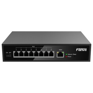 PN8 Point Accès Ethernet 2 Fils - Commutateur Poe 8 Ports Pour Câbles Existants