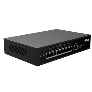 PN8 Point Accès Ethernet 2 Fils - Commutateur Poe 8 Ports Pour Câbles Existants