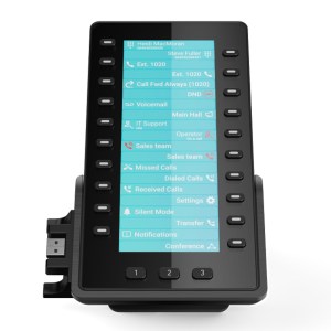 D8C Module Extension Élégant Pour Téléphones Série D8xx Avec Écran Couleur