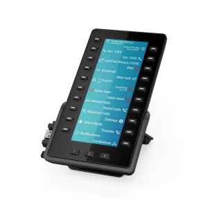 D8C Module Extension Élégant Pour Téléphones Série D8xx Avec Écran Couleur
