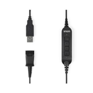 ACUSB Câble Adaptateur Usb Pour Casques Snom A100m/a100d