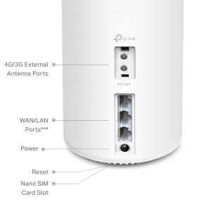 X20-4G Système Mesh Wifi 6 Point Accès Domicile Avec Connectivité 4g/3g