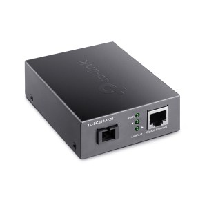 FC311A-20 Convertisseur De Média Fibre Optique Monomode 20km